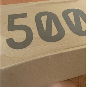 bone white yeezys 500